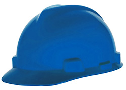 Blue Hard Hats