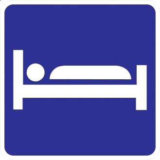 D9-9 - Lodging Symbol Sign