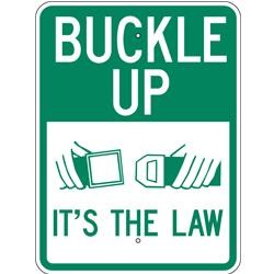 AR-239 - Buckle Up Sign