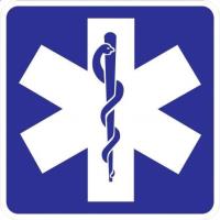 D9-13 Emergency Medical Services Symbol Sign