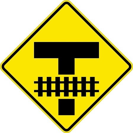 W10-11 - Storage Space Railroad Crossing Sign