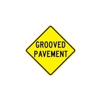 W8-15 - Grooved Pavement Sign