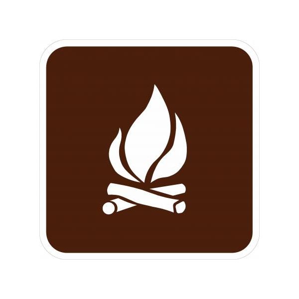 RA-030 - Campfire Symbol Sign