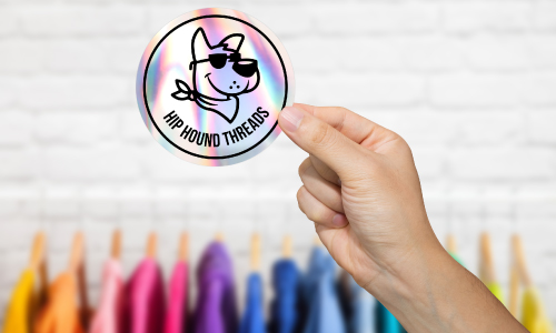 Holographic stickers