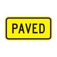 W7-4F - Paved Sign 