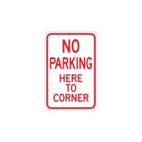 AR-206 - No Parking Here To Corner