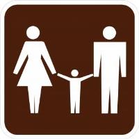 RA-150 - Family Restroom Sign