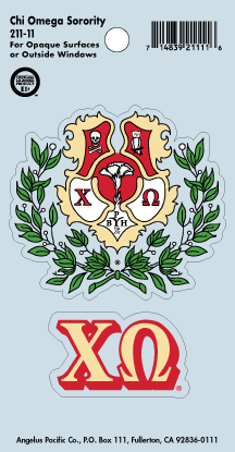 Sorority Crest Decals