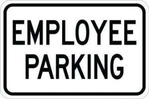 AR-103 - Employee Parking Sign