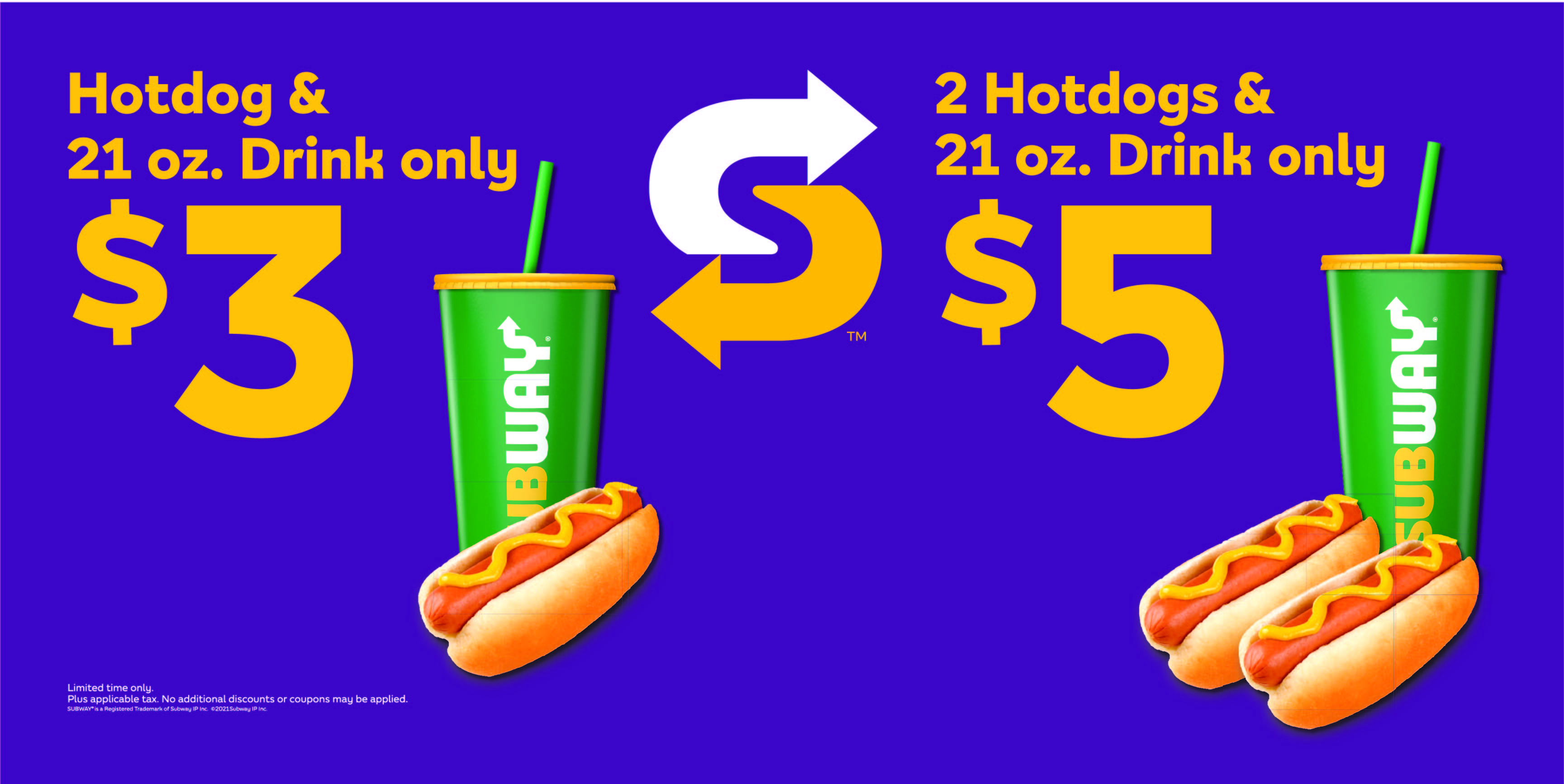 Hotdog and Drink Deal Banner