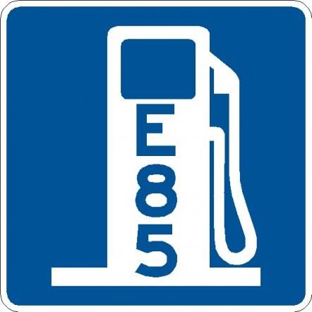 D9-11C - Alternative Fuel Ethanol Symbol Sign