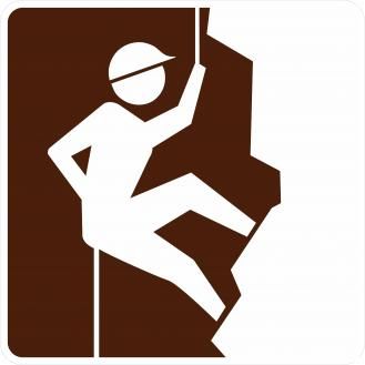 RL-030 - Rock Climbing Sign