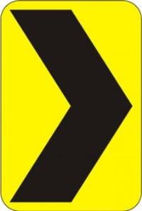 W1-8R - Chevron Right Sign