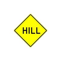 W7-1A Hill Sign 