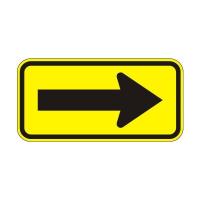 W1-6R - Warning Arrow Right Sign 