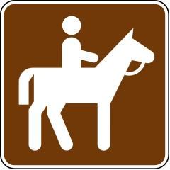 RS-064 - Horse Trail Sign