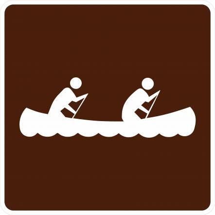 RW-020 - Canoeing Sign