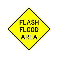 W35 - Flash Flood Area Sign