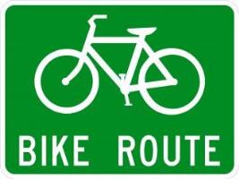 D11-1 - Bike Route Guide Sign