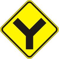 W2-5 Y - Intersection Sign