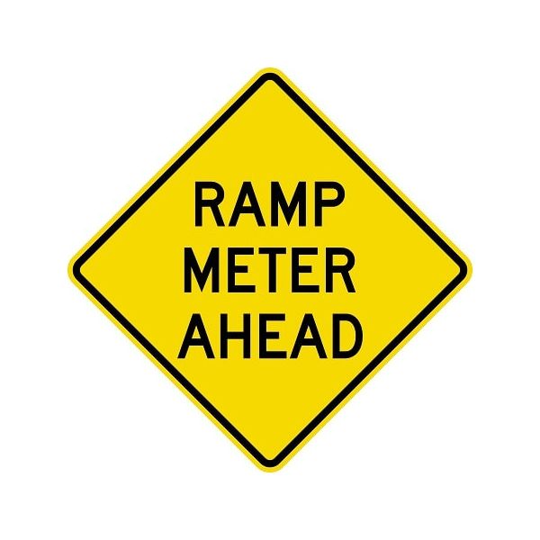 W3-7 - Ramp Meter Ahead Sign