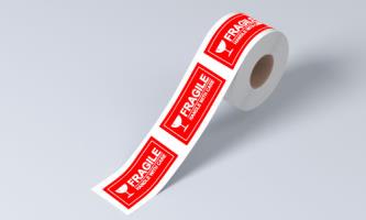 Rectangle Paper Roll Labels