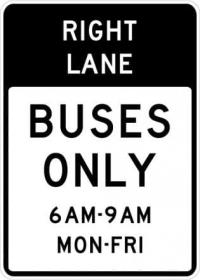 R3-11b- HOV Lane Assignment Sign