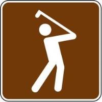 RS-128 - Golfing Sign