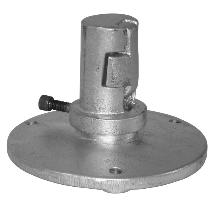 SNAP'n SAFE Round Post Surface Mount Coupler- S238SR