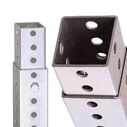 Square Post Anchors - 12 gauge Hardware HW-SP-AG