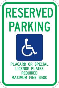 R7-8hi - Hawaii Handicap Parking Sign