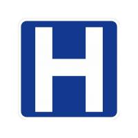 D9-2 - Hospital Symbol Sign