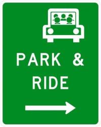 D4-2 - Park & Ride Sign 