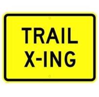 W11-15p- Trail Crossing Signs