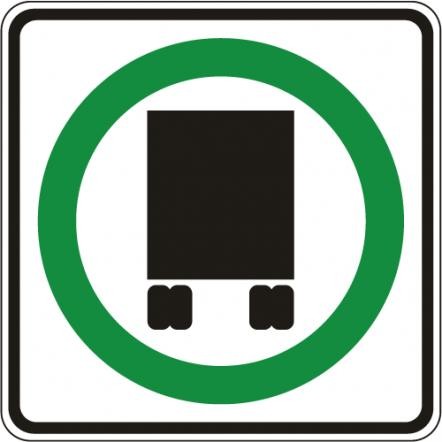 R14-4 - Truck Permitted Sign