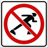 R9-13 - No Skaters Sign