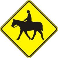 W11-7 - Equestrian / Horse Sign