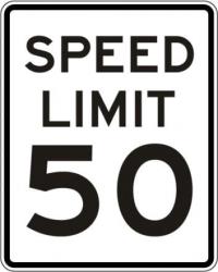 R2-1- Speed Limit Signs