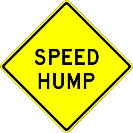 W17-1 - Speed Hump Sign