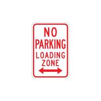 No Parking Loading Zone (Arrow) - AR-205