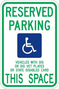 R7-8wi - Wisconsin Handicap Parking Sign