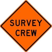 W21-6-O- Survey Crew Sign