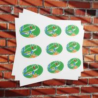 Oval Sticker Sheets