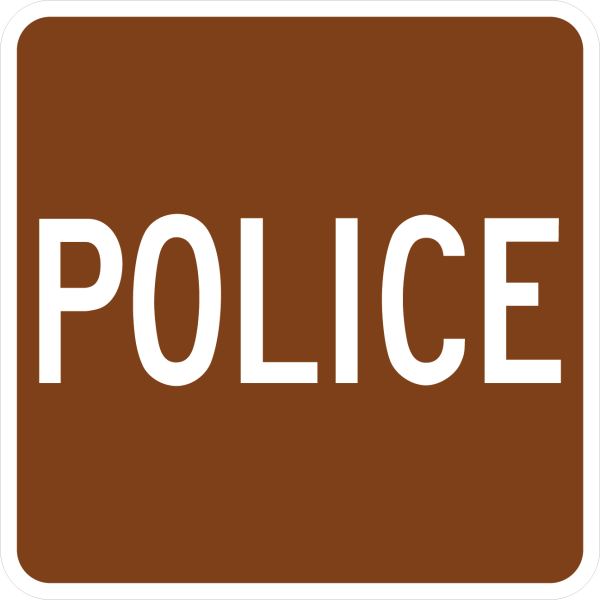 D9-14 - Police Sign