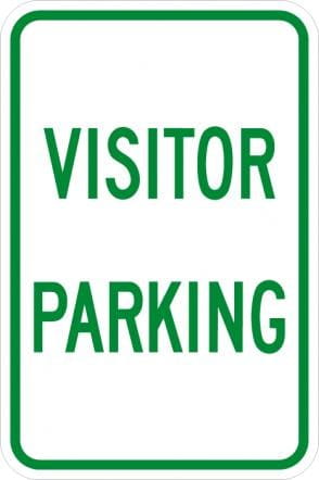 R7-5b - Visitor Parking Sign 