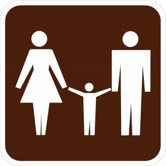 RA-150 - Family Restroom Sign