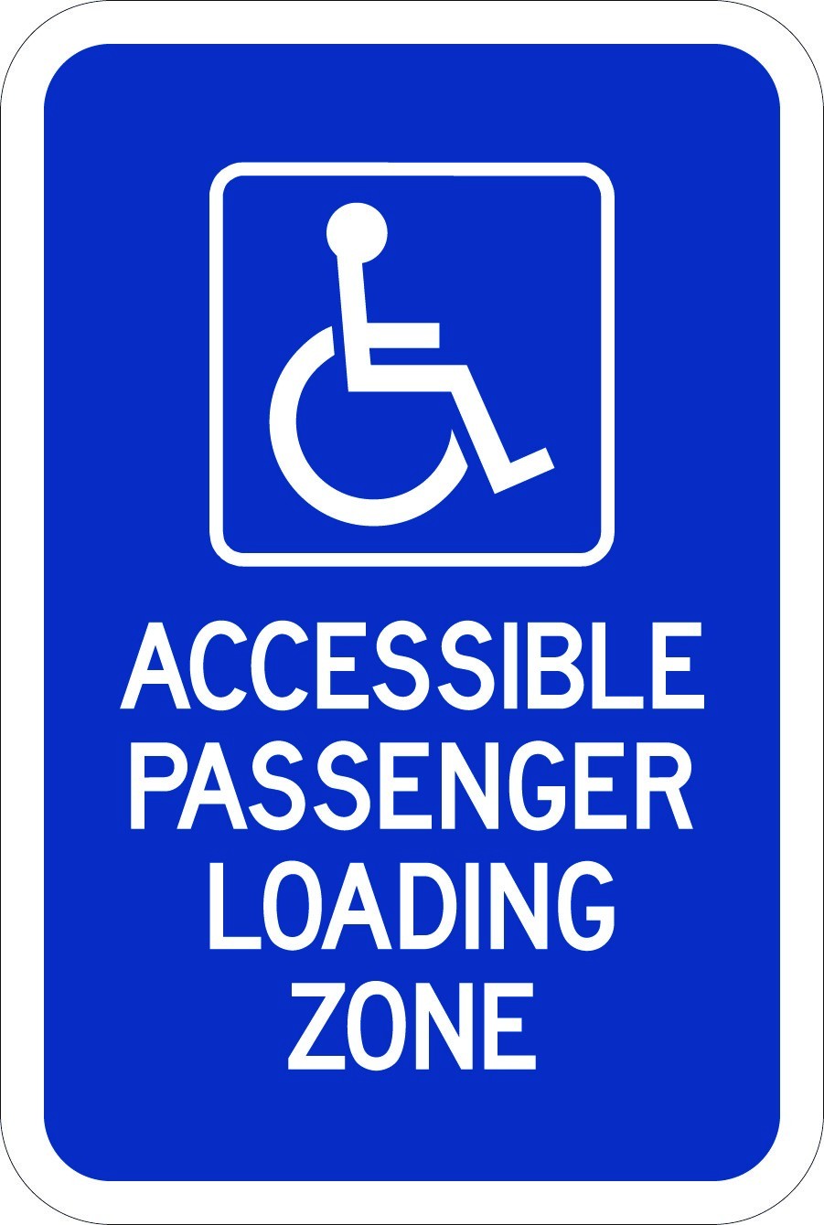 AR-731 - Accessible Passenger Loading Zone Sign