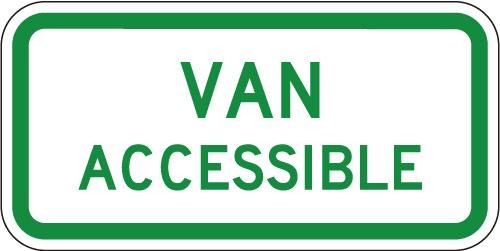R7-8a - Van Accessible Sign