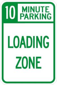 AR-169 - 10 Minute Parking Loading Zone Time