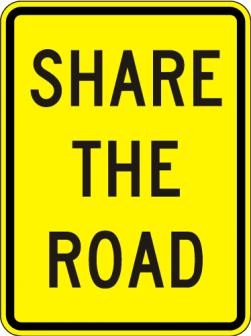 W16-1 - Share the Road Signs